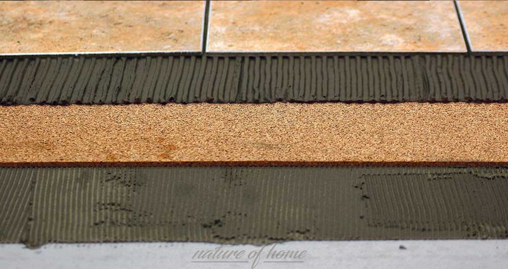 How to Install Cork Underlayment 5 cork underlayment with tile floor