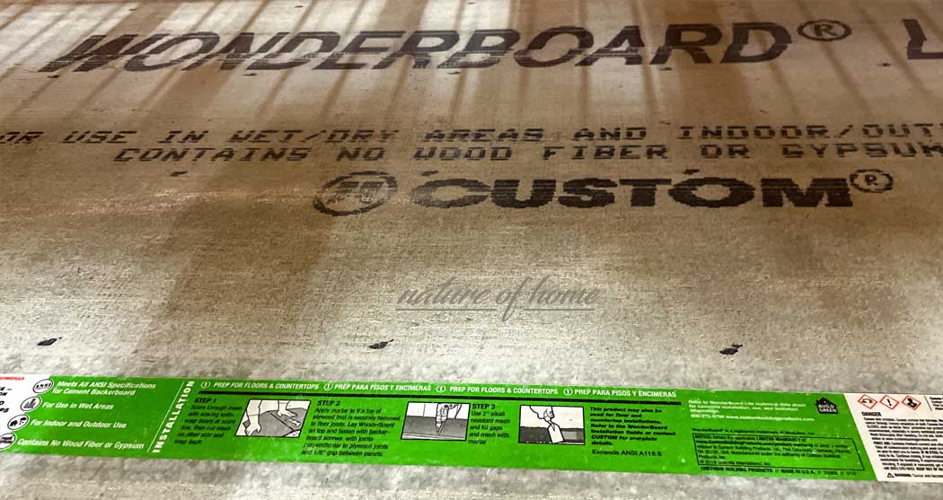 How to Install Cement Board on a Floor for Tile 4 wonderboard lite cement boards.