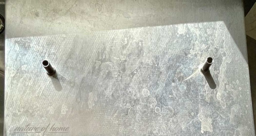 Zojila Rohan Dish Drainer Rack ~ Review 5 dirty drainboard on the zojila rohan dish rack