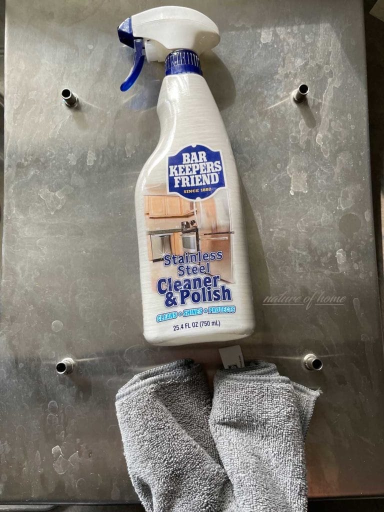 Zojila Rohan Dish Drainer Rack ~ Review 6 bar keepers friend cleaning spray to clean the rohan dish drainer