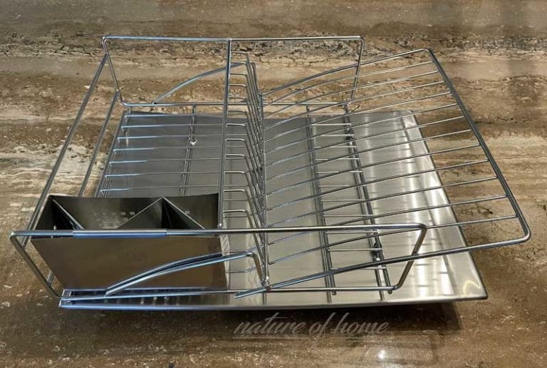 Zojila Rohan Dish Drainer Rack ~ Review 5 zojila rohan dish rack drainer side