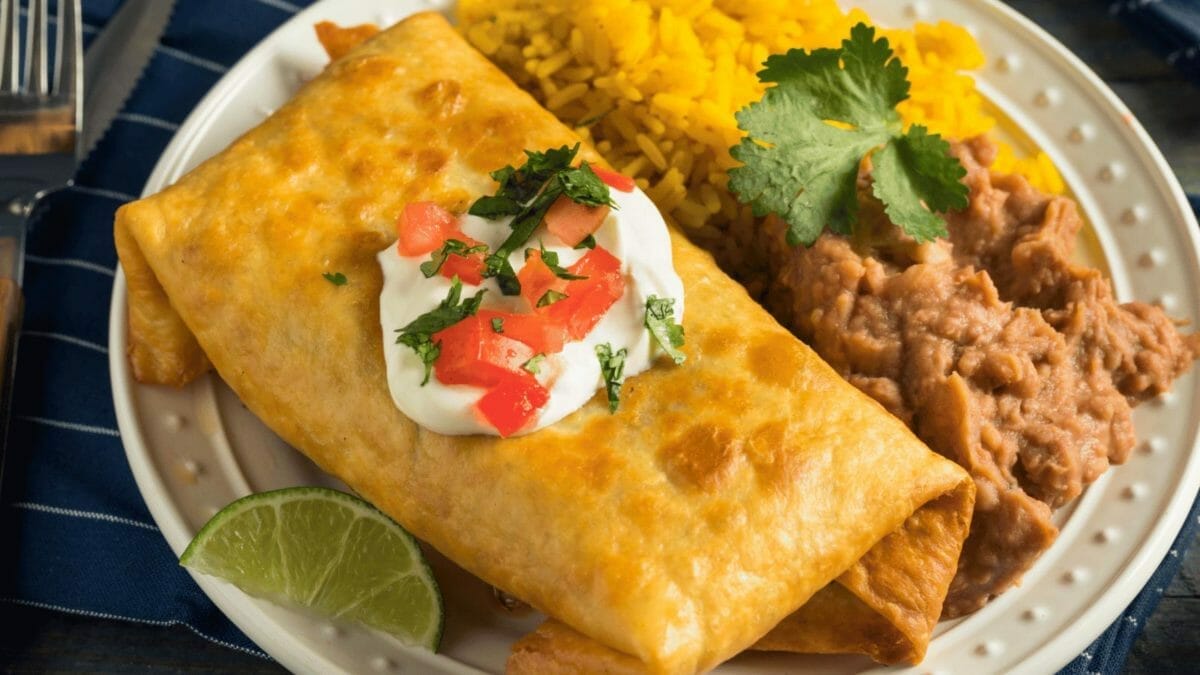 The Food Each U.S. State is Known For 4 chimichanga