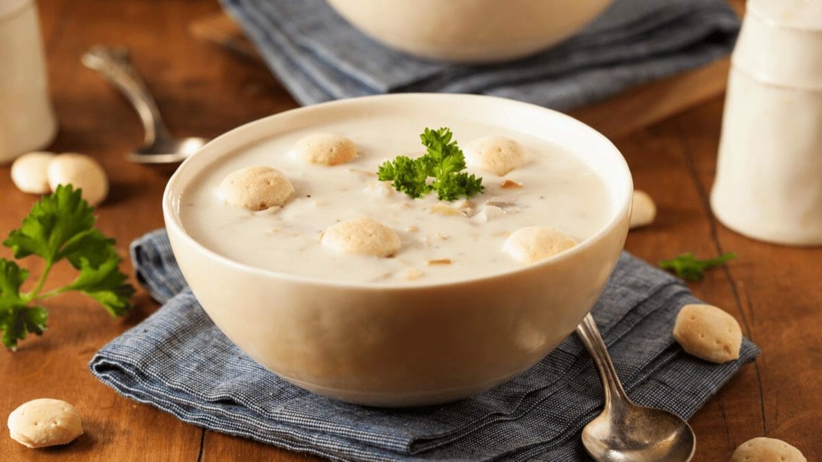 The Food Each U.S. State is Known For 22 clam chowder