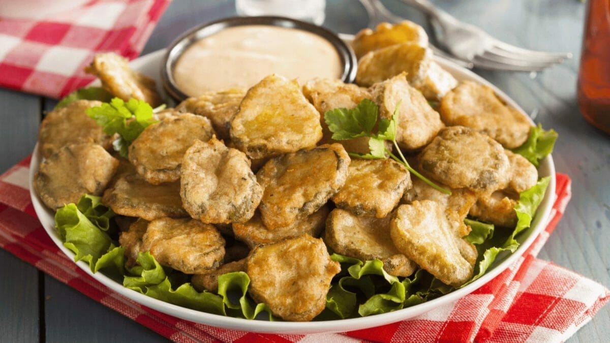 The Food Each U.S. State is Known For 5 fried pickles