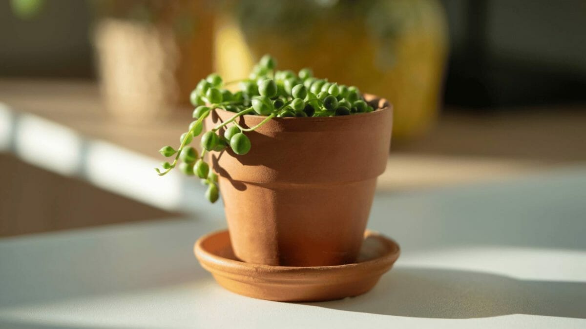 10 Houseplants People Admitted They Will Never Purchase Ever Again 5 string of pearls plant in a clay pot