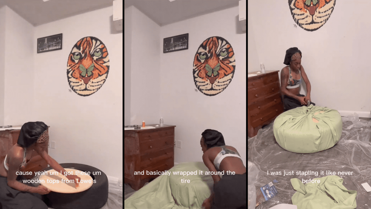 Woman Shares How She DIYed Her Dream Couch Using a Tire 2 Woman Shares How She DIYed Her Dream Couch Using a Tire - image 15