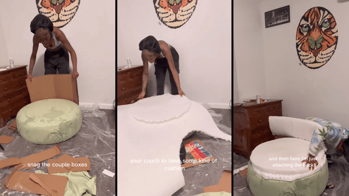 Woman Shares How She DIYed Her Dream Couch Using a Tire 3 Woman Shares How She DIYed Her Dream Couch Using a Tire - image 16