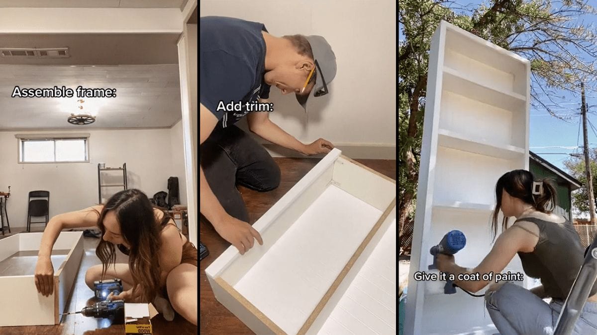 No Ordinary Shelves: Couple Creates DIY Secret Room Using a Bookshelf Door 2 No Ordinary Shelves: Couple Creates DIY Secret Room Using a Bookshelf Door - image 21