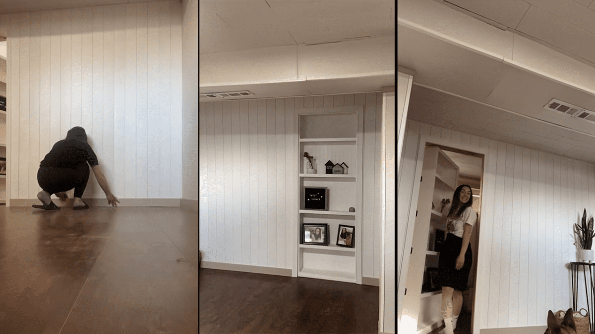 No Ordinary Shelves: Couple Creates DIY Secret Room Using a Bookshelf Door 5 No Ordinary Shelves: Couple Creates DIY Secret Room Using a Bookshelf Door - image 23