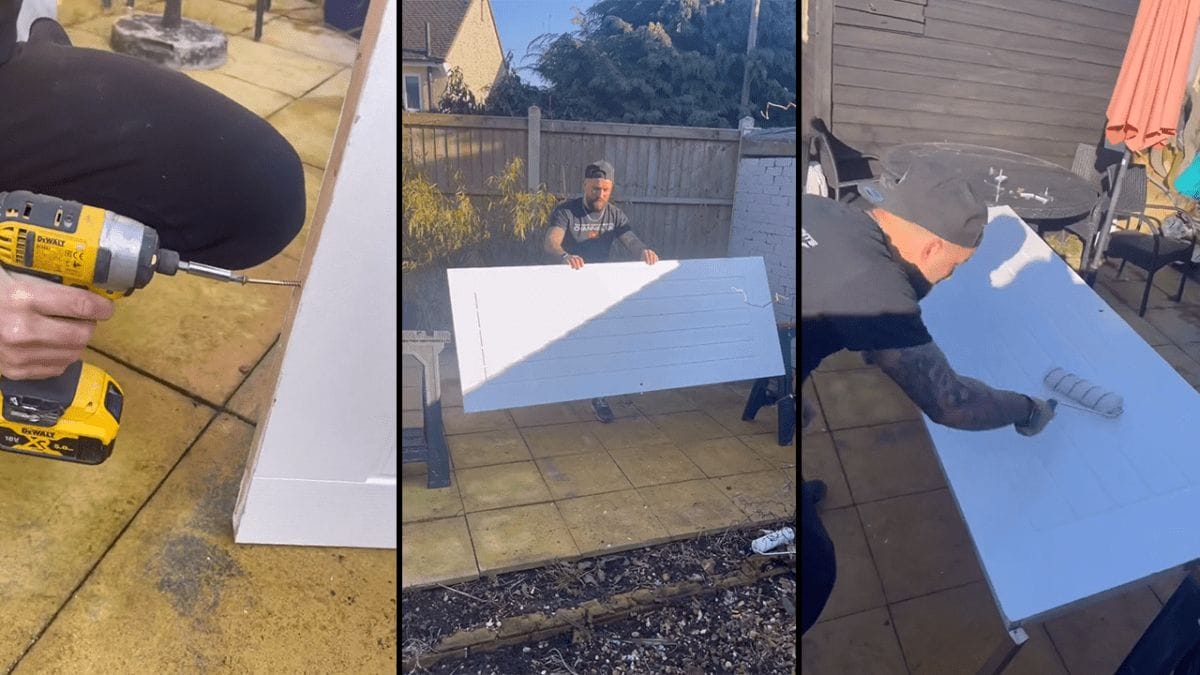 This Man’s Hack for Painting a Door Is Pure Genius 2 This Man’s Hack for Painting a Door Is Pure Genius - image 14
