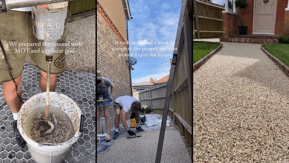 DIY Stone Resin Path: Rave or Rant? One Couple’s Project 3 DIY Stone Resin Path: Rave or Rant? One Couple’s Project - image 3