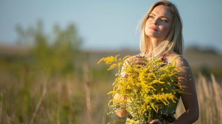 Hidden In Plain Sight: The Everyday Wild Plant with Extraordinary Health Perks 5 harvesting goldenrod