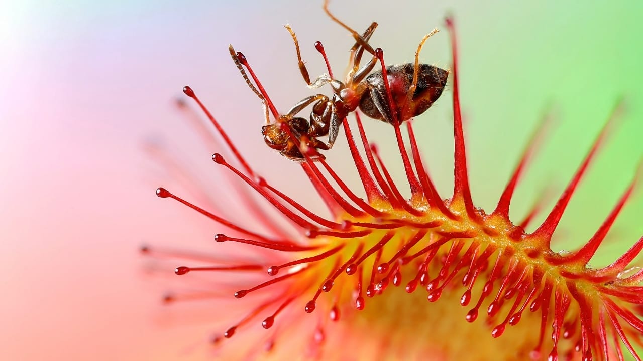 From Glistening Dew to Deadly Trap: The Remarkable Sundew Plant 4 drosera spatulta capensis