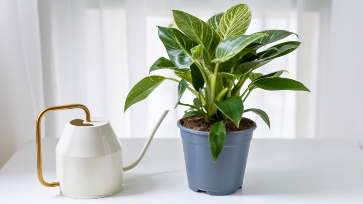Bathroom Plants Made Easy: 15 Care Tips for a Lush Look - Birkin Philodendron s2136416585