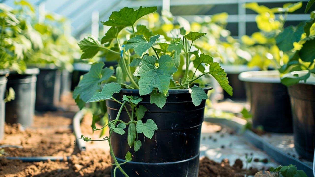 15 Delicious Foods You Can Grow in 5 Gallon Buckets - cucumber bucket