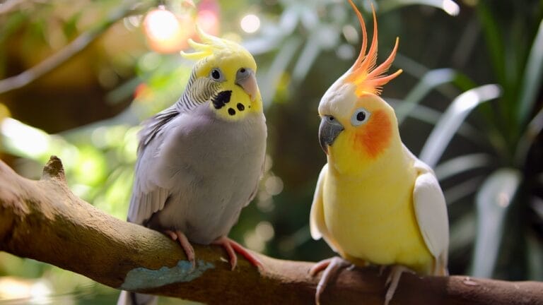 The 10 Longest-Living Animals That Make Great Pets - Realistic shot A habitat consisting cockatiel mj