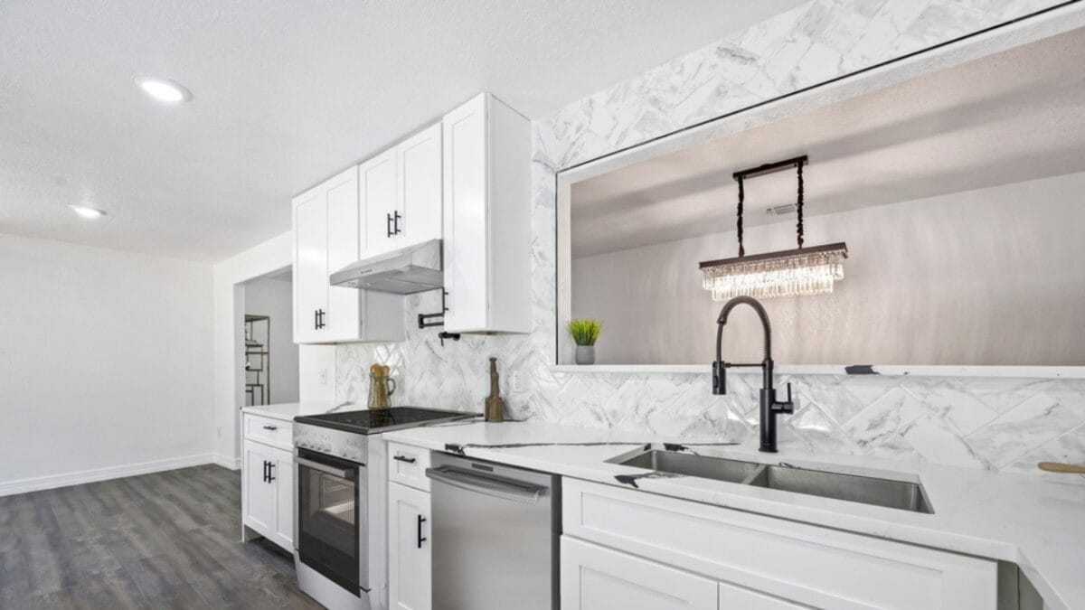 18 weekend kitchen upgrades that don't require a full renovation 10 18 weekend kitchen upgrades that don't require a full renovation - accent wall kitchen ss2403724843