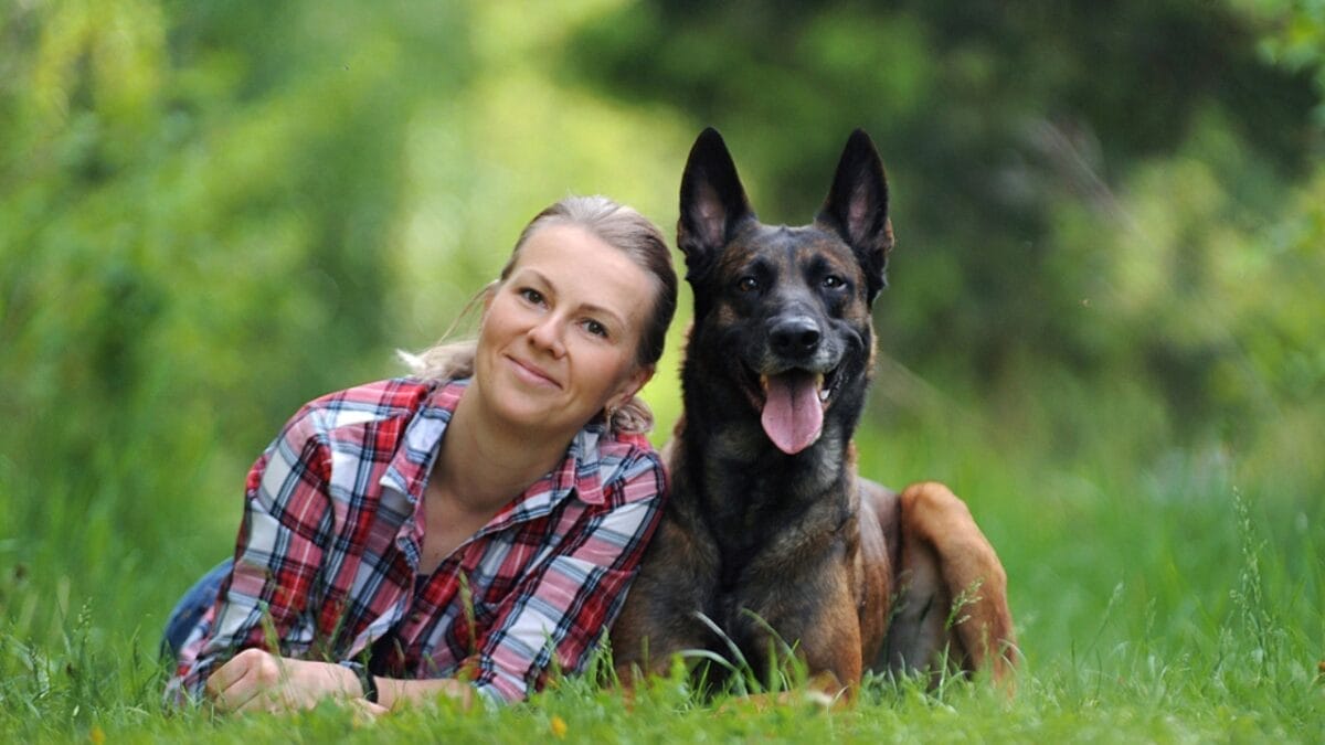 10 Fun Facts About Belgian Malinois That Will Make You Love Them More 9 10 Fun Facts About Belgian Malinois That Will Make You Love Them More - belgian dog with woman ss1180051744