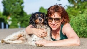 10 Ways to Train & Bond with Your Brittany Dog 1 10 Ways to Train & Bond with Your Brittany Dog - britanny dog with owner dp155887614