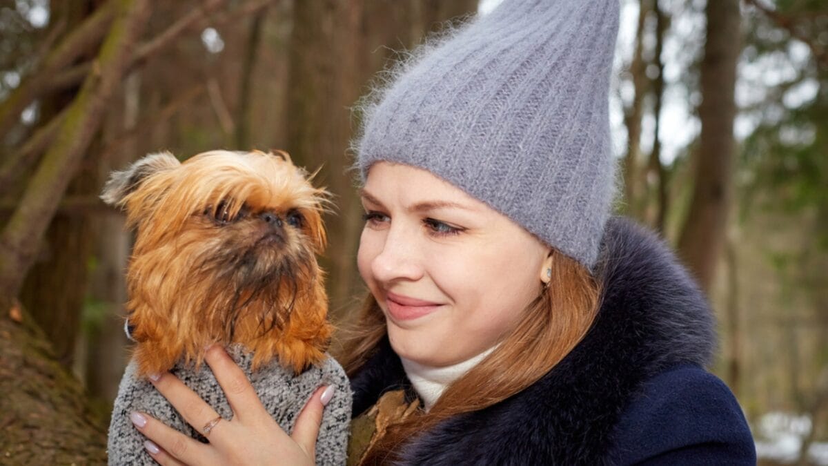 10 Little-Known Facts About Brussels Griffon Dogs 7 10 Little-Known Facts About Brussels Griffon Dogs - brussel griffon with owner ss1746938933