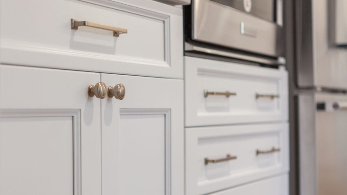 Refresh Your Kitchen in a Weekend with These 18 Simple DIY Ideas - cabinet knobs ss1320713687