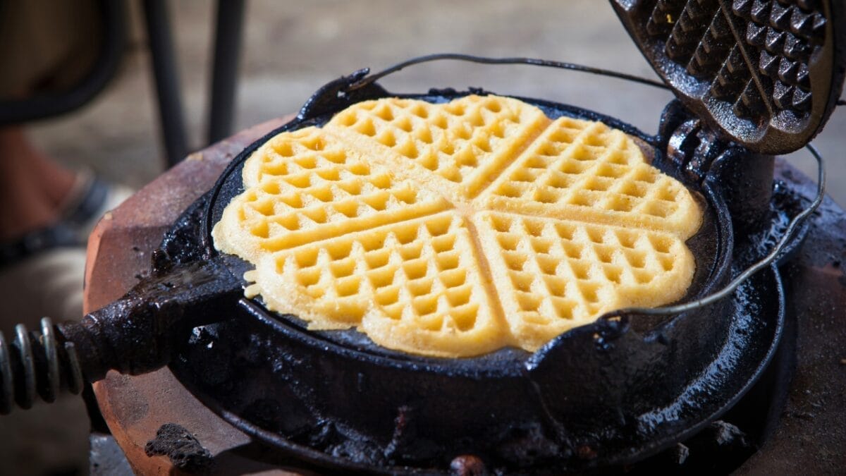 10 Traditional Tools Used in Amish Baking That You Should Consider - cast iron waffle maker ss303634871