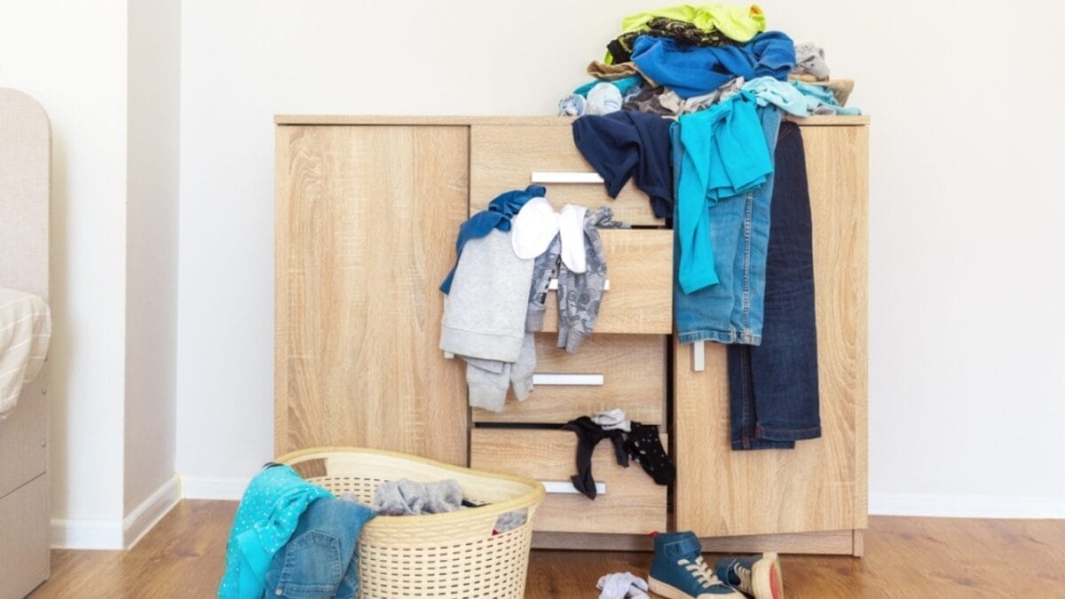 Let the "Didn't Know" Rule Guide Your Purging & Make Decluttering a Breeze - closet in room ss2189180397
