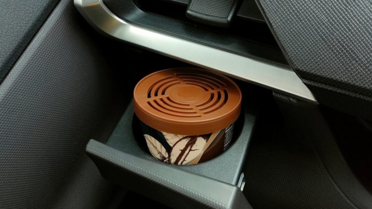 10 Reasons to Leave a Bowl of Coffee Grounds Out in Your Kitchen - coffee air freshener car ss2308991829