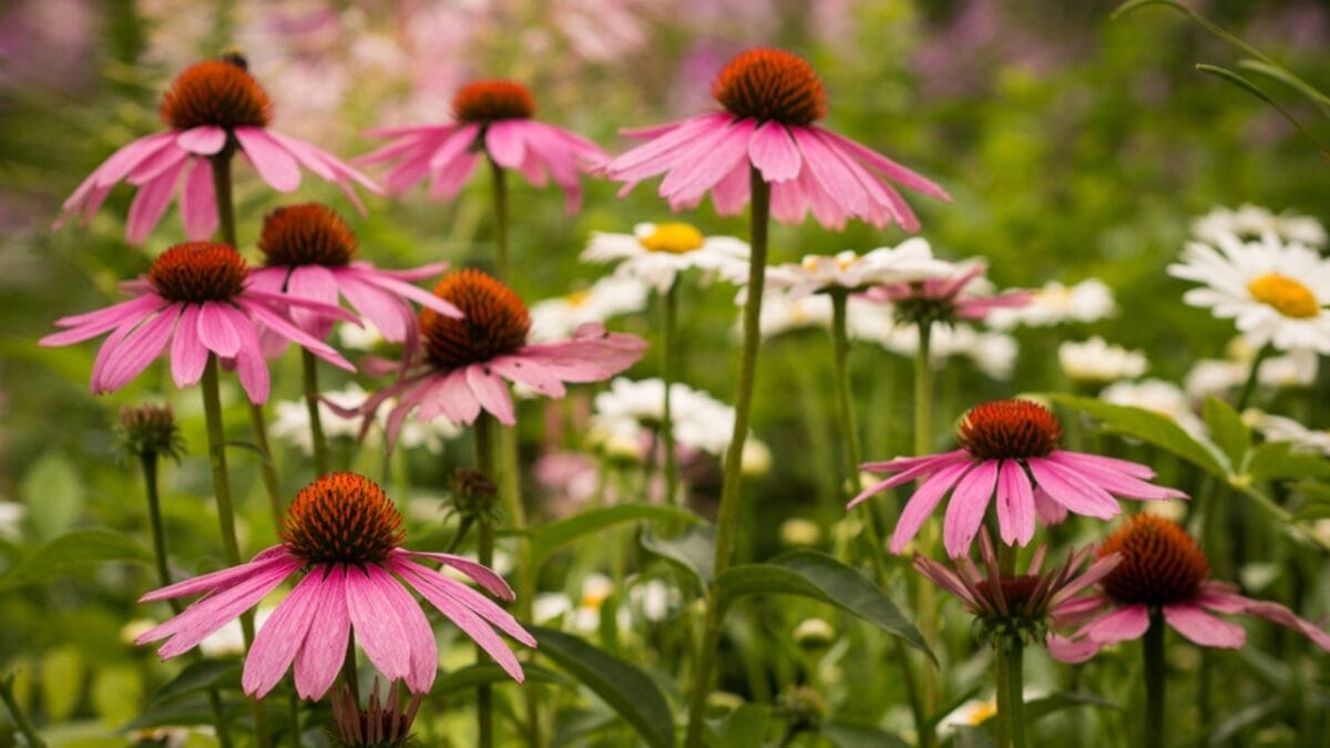 15 Heat Hardy Flowers That Thrive in Scorching Weather 3 15 Heat Hardy Flowers That Thrive in Scorching Weather - coneflower dp645393410