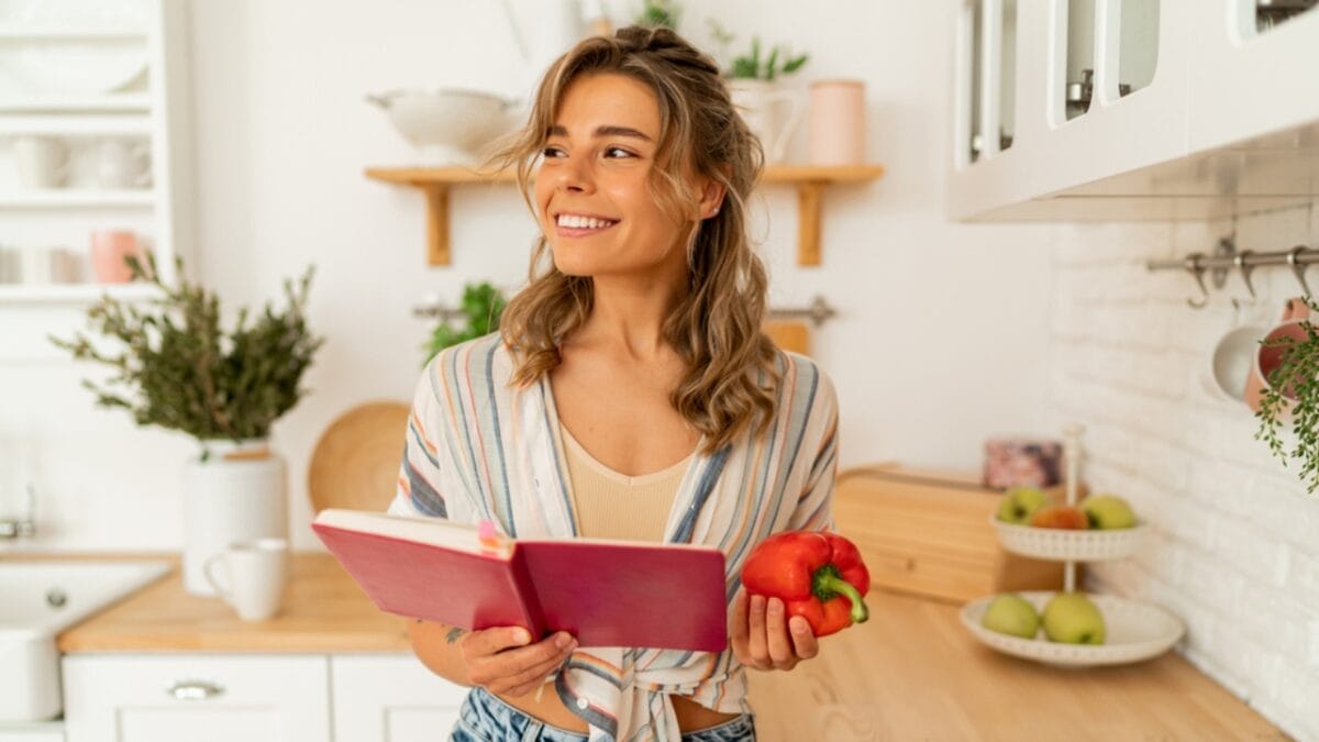 Refresh Your Kitchen in a Weekend with These 18 Simple DIY Ideas - kitchen with woman ss2005063397