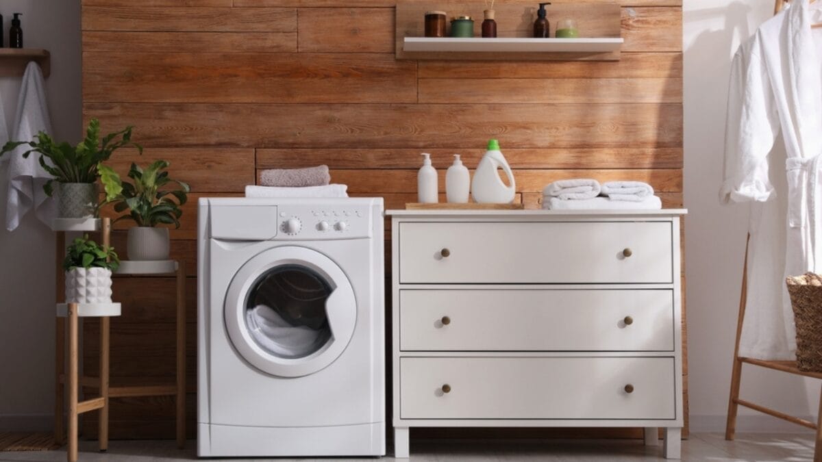 15 Clever Ways to Maximize Space in Your Tiny Laundry Room - laundry furniture ss2083845040