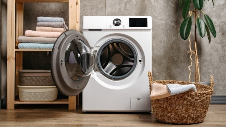15 Clever Ways to Maximize Space in Your Tiny Laundry Room - laundry room ss2364564075
