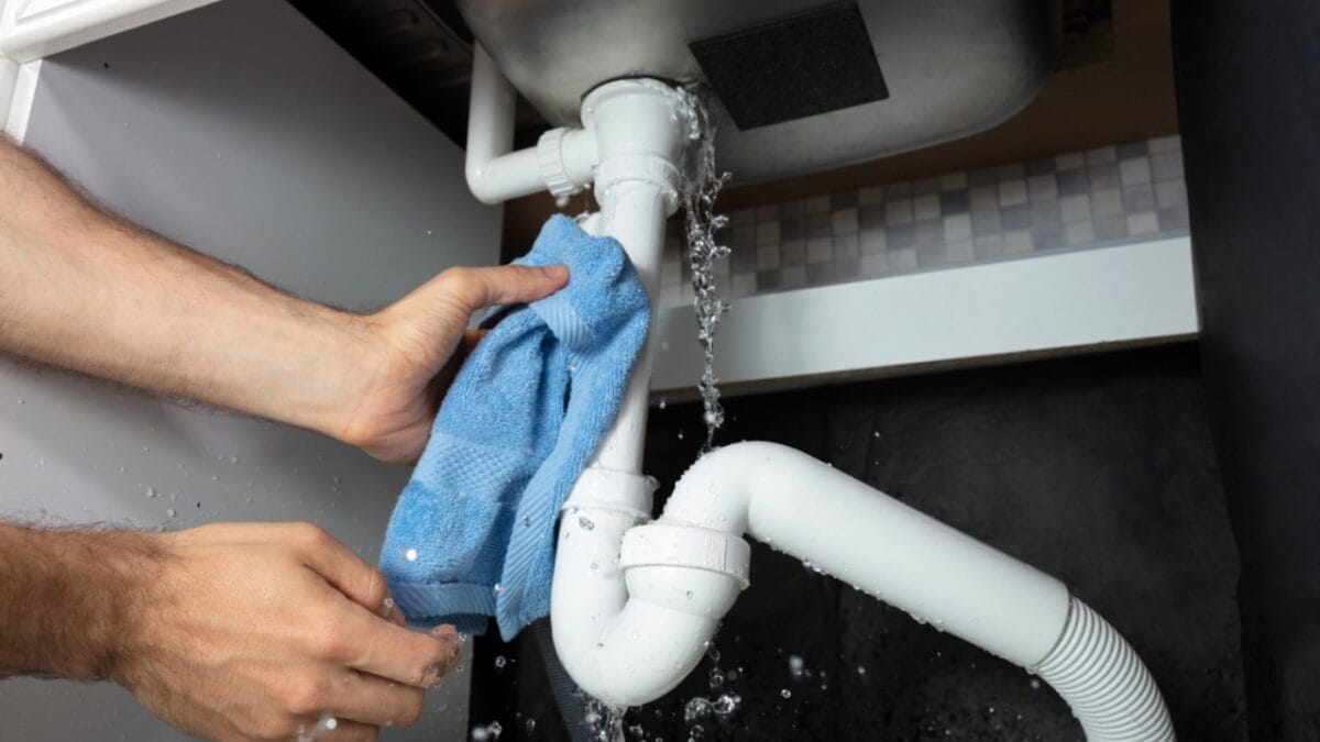 Don’t Ignore These 11 Signs of Mold in Your Plumbing System 10 Don’t Ignore These 11 Signs of Mold in Your Plumbing System - leaking pipe dp257343204