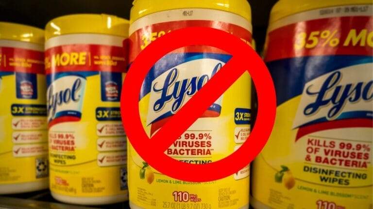 Why Disinfecting Wipes Should Never Touch Your Food Containers - lysol ss1658158486
