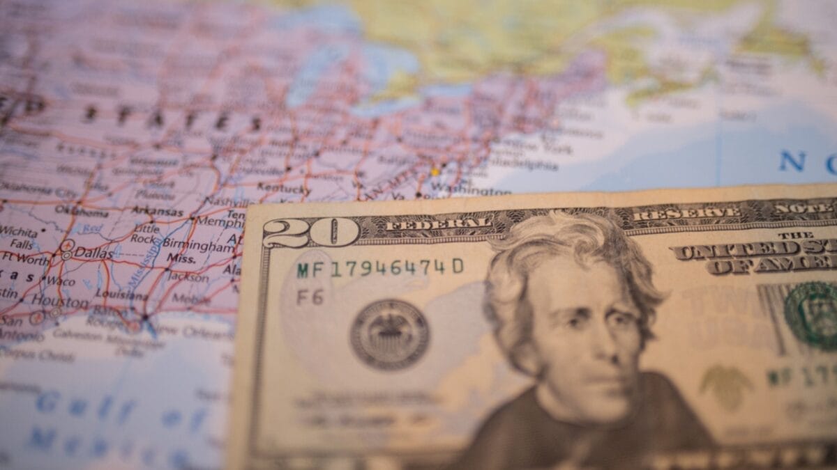 The Small Town Giving Families $11,000 to Move 6 The Small Town Giving Families $11,000 to Move - map and dollar dp424859968