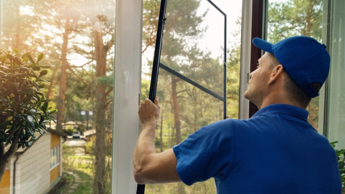 12 Hacks to Keep Wasps Out of Your Yard & Home Next Summer - mesh screen window dp264720418