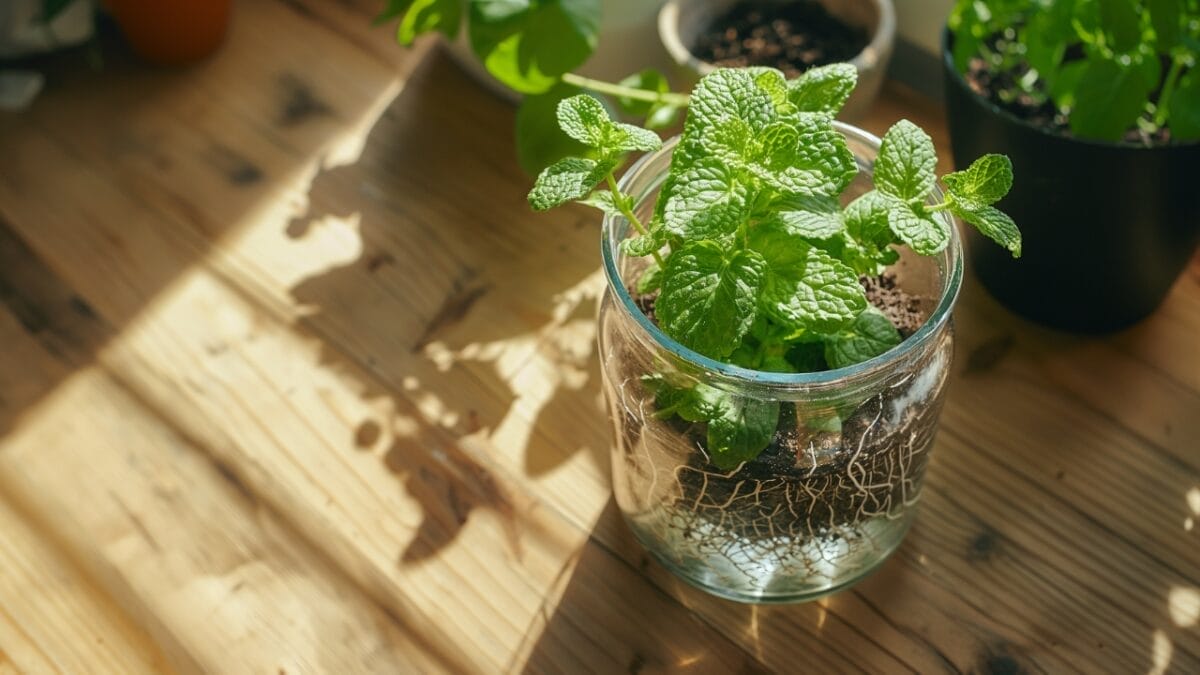 10 Herbs You Can Cultivate in Water Indoors — All Year Round 3 10 Herbs You Can Cultivate in Water Indoors — All Year Round - mint AI