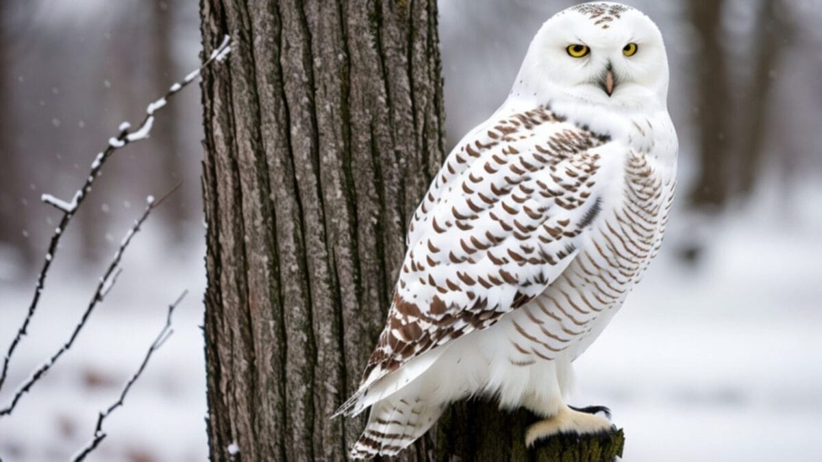 12 Unusual Birds with White Colored Heads & How to Tell Them Apart - snowy owl ss2289123495