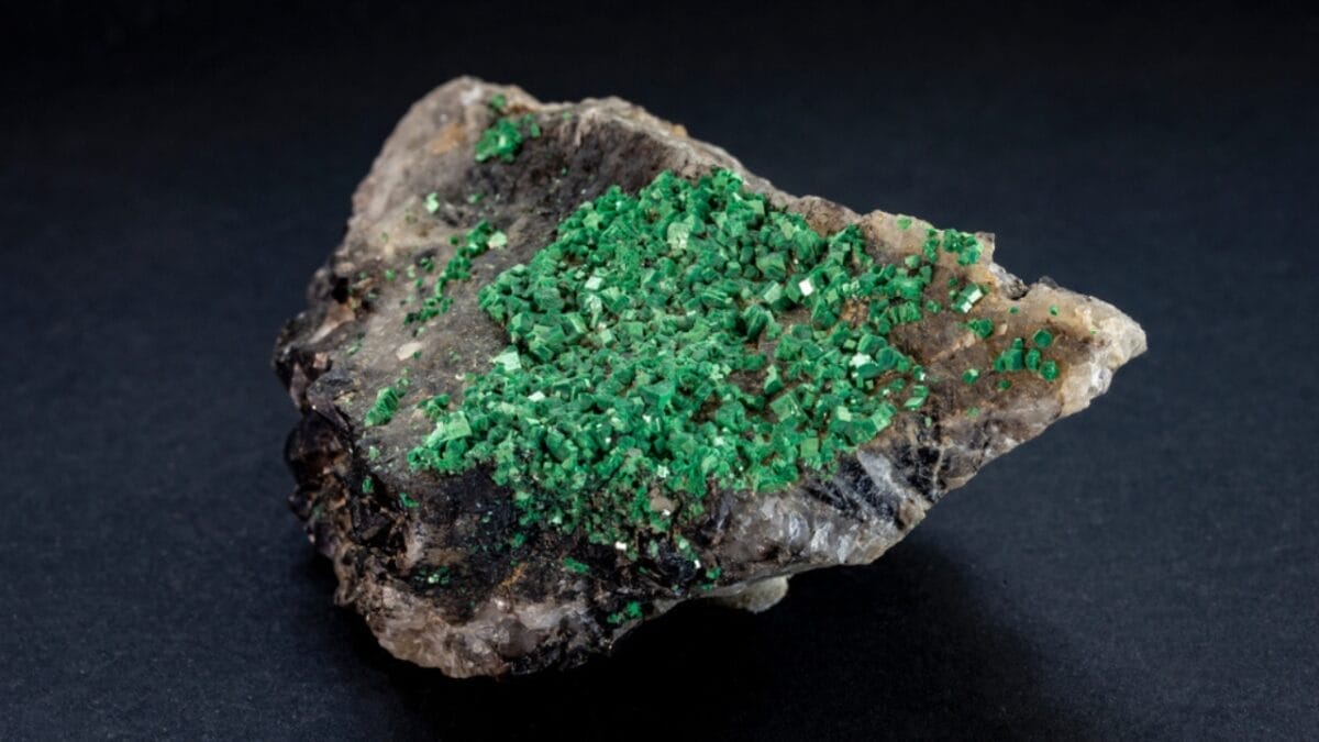 13 Crystals with Potentially Dangerous Properties - torbernite ss1386237185