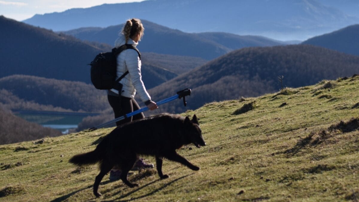 The Unsung Heroes Behind India's Elite Security Force 11 The Unsung Heroes Behind India's Elite Security Force - woman hiking sheepdog ss1694269654