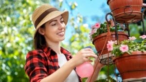 7 Gardening Hacks with Hydrogen Peroxide Every Gardener Should Know 1 7 Gardening Hacks with Hydrogen Peroxide Every Gardener Should Know - woman in garden dp159549104