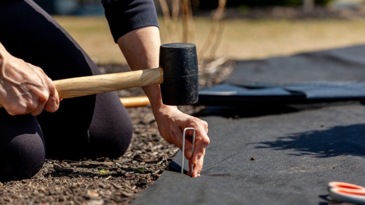 7 Tips to Keep Your Flowerbeds Pristine 8 7 Tips to Keep Your Flowerbeds Pristine - woman installing groundcover ss2248778879