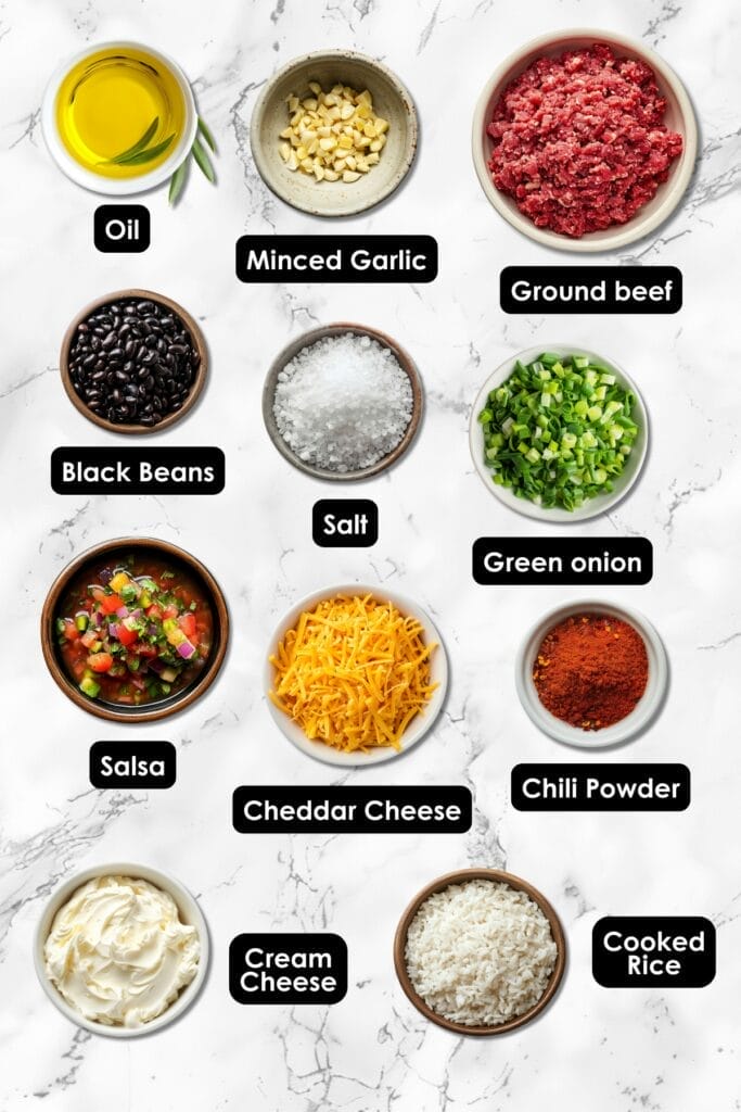 Simple Beef Burrito Casserole Recipe for Busy Weeknights 3 Simple Beef Burrito Casserole Recipe for Busy Weeknights - Beef Burrito Casserole ingredients