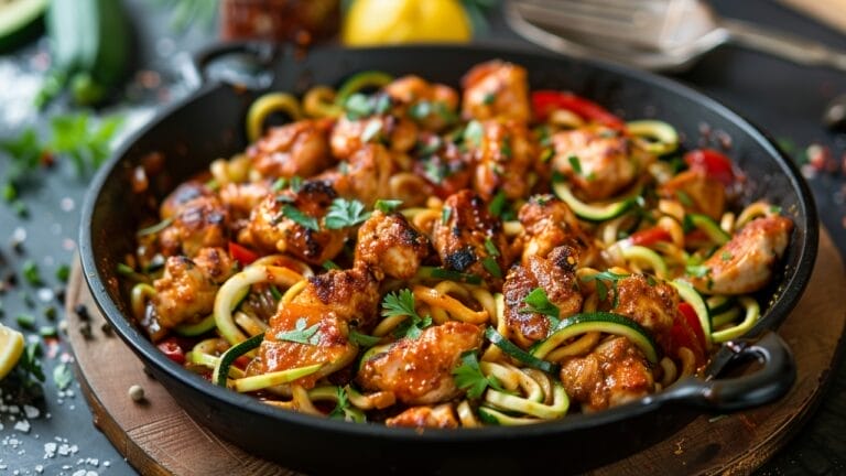 Spice Up Your Meals with These Super Healthy Cajun Chicken Zucchini Noodles 6 Spice Up Your Meals with These Super Healthy Cajun Chicken Zucchini Noodles - Cajun Chicken Zucchini Noodles