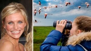 Celebrities Are Taking Up Birdwatching: 10 Healthy Reasons Why 1 Celebrities Are Taking Up Birdwatching: 10 Healthy Reasons Why - Cameron Diaz birdwatching ss2005717268 dp421770816