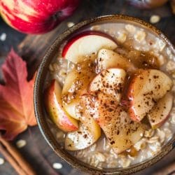 This Caramelized Apple Slow Cooker Oatmeal Recipe Tastes Like Pie 4 This Caramelized Apple Slow Cooker Oatmeal Recipe Tastes Like Pie - Caramelized Apple Slow Cooker Oatmeal