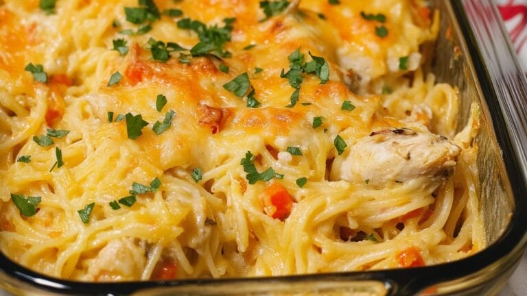 Homemade Chicken Spaghetti Bake Without Canned Soup 10 Homemade Chicken Spaghetti Bake Without Canned Soup - Chicken Spaghetti Bake