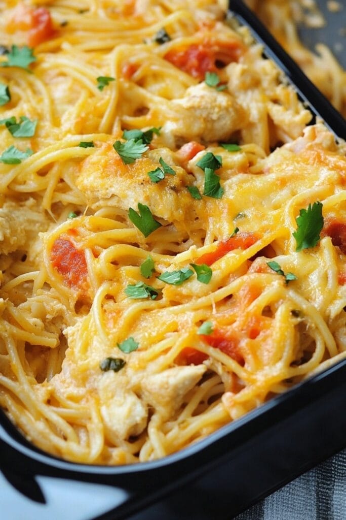 Homemade Chicken Spaghetti Bake Without Canned Soup 2 Homemade Chicken Spaghetti Bake Without Canned Soup - Chicken Spaghetti Bake pin