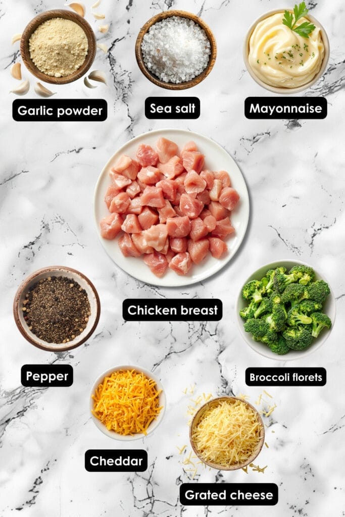 Elevate Your Dinner Game with a Keto Chicken Broccoli Bake 3 Elevate Your Dinner Game with a Keto Chicken Broccoli Bake - Chicken Broccoli Bake Ingredients Ai