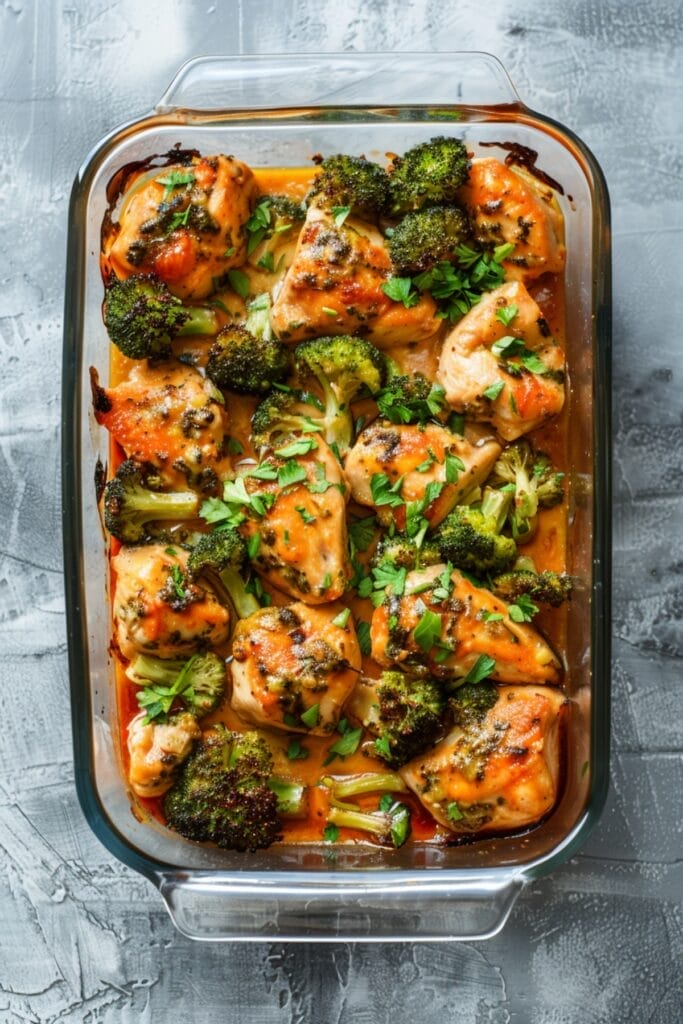 16 Low-Carb, High-Protein Meals to Transform Your Weeknight Dinners 15 16 Low-Carb, High-Protein Meals to Transform Your Weeknight Dinners - Chicken Broccoli Bake Solo Ai